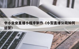 呼伦贝尔中小企业直播小程序制作（小型直播公司如何运营）