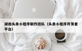 呼伦贝尔湖南头条小程序制作团队（头条小程序开发者平台）